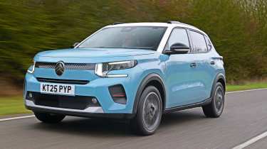 Citroen C3, вид спереди сбоку
